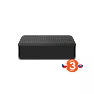 Tenda SG105M - 5x Gigabit asztali Ethernet mini switch, 10/100/1000 Mbps, 10Gb/s, ventilátor nélkül