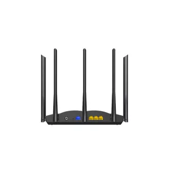 Tenda TX12 Pro AX3000 WiFi6 Router, 1x GWAN, 3x GLAN, IPv6, 5x 6dBi, WPA3, Mesh, CZ alkalmazás