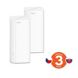 Tenda Nova EX12 (2db) WiFi6 AX3000 Mesh Gigabit rendszer, 6xGLAN/GWAN, WPA3, VPN, SMART CZ alkalmazás, Tenda Nova EX12 (2 db)