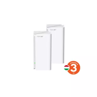 Tenda Nova MX21 Pro (2db) WiFi6E AXE5700 Mesh Gigabit rendszer, 6x GLAN/GWAN, WPA3, VPN, CZ alkalmazás