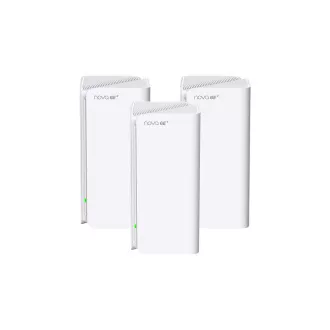 Tenda Nova MX21 Pro (3-as csomag) WiFi6E AXE5700 Mesh Gigabit rendszer, 9x GLAN/GWAN, WPA3, VPN, CZ alkalmazás
