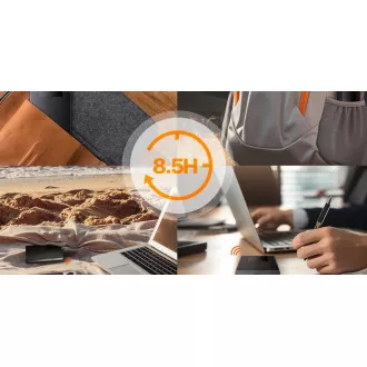 Tenda 4G180v4 4G LTE Mobile AX300 WiFi 6 akkumulátoros modem router, WPA3, USB-C, 2100 mAh, 8,5 óra.