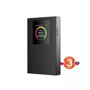 Tenda 4G185v4 4G LTE Mobile AX300 Wi-Fi akkumulátoros modem router, LCD, WPA 3, USB-C