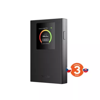 Tenda 4G185v4 4G LTE Mobile AX300 Wi-Fi akkumulátoros modem router, LCD, WPA 3, USB-C