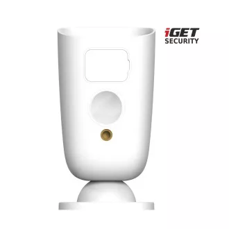 iGET SECURITY EP26 Fehér - WiFi akkumulátoros FullHD kamera, IP65, hang, önálló és riasztó M5-4G CZ riasztóhoz