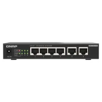 QNAP switch QSW-2104-2T-R2 (4x 2.5GbE RJ45 és 2x 10GbE RJ45)