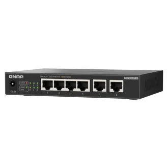 QNAP switch QSW-2104-2T-R2 (4x 2.5GbE RJ45 és 2x 10GbE RJ45)