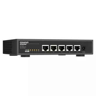 QNAP switch QSW-3205-5T (5x 10GbE port, passzív hűtés, 100M/ 1G/ 2.5G / 5G és 10G támogatás)