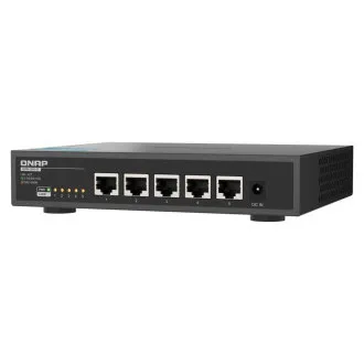 QNAP switch QSW-3205-5T (5x 10GbE port, passzív hűtés, 100M/ 1G/ 2.5G / 5G és 10G támogatás)