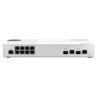 QNAP menedzselt switch QSW-M2108-2C (8x 2.5GbE RJ45 és 2x kombinált 10GbE SFP /RJ-45) QNAP menedzselt switch QSW-M2108-2C (8x 2.5GbE RJ45 és 2x kombinált 10GbE SFP /RJ-45)
