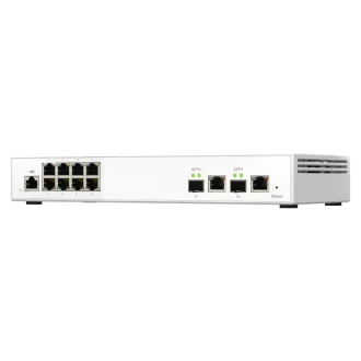 QNAP menedzselt switch QSW-M2108-2C (8x 2.5GbE RJ45 és 2x kombinált 10GbE SFP /RJ-45) QNAP menedzselt switch QSW-M2108-2C (8x 2.5GbE RJ45 és 2x kombinált 10GbE SFP /RJ-45)