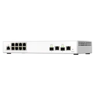 QNAP menedzselt switch QSW-M2108-2C (8x 2.5GbE RJ45 és 2x kombinált 10GbE SFP /RJ-45) QNAP menedzselt switch QSW-M2108-2C (8x 2.5GbE RJ45 és 2x kombinált 10GbE SFP /RJ-45)