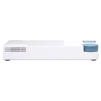 QNAP menedzselt switch QSW-M408-4C (12 port: 8x Gigabit port   4x 10G SFP  / 10GbE kombinált port)