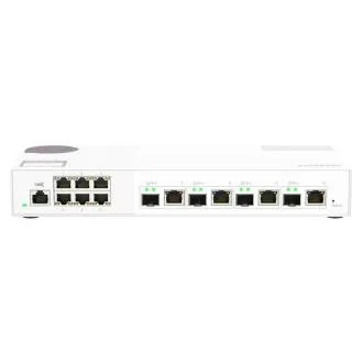 QNAP menedzselt switch QSW-M2106-4C (6x 2.5GbE RJ45 és 4x kombinált 10GbE SFP / 10GbE RJ-45) QNAP menedzselt switch QSW-M2106-4C (6x 2.5GbE RJ45 és 4x kombinált 10GbE SFP / 10GbE RJ-45)