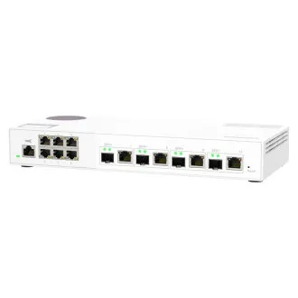 QNAP menedzselt switch QSW-M2106-4C (6x 2.5GbE RJ45 és 4x kombinált 10GbE SFP / 10GbE RJ-45) QNAP menedzselt switch QSW-M2106-4C (6x 2.5GbE RJ45 és 4x kombinált 10GbE SFP / 10GbE RJ-45)