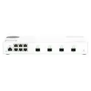 QNAP Managed Switch QSW-M2106-4S (6x 2,5 GbE RJ45 és 4x 10 GbE SFP )