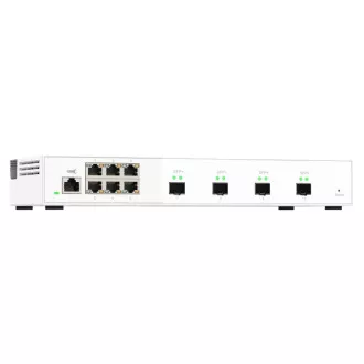 QNAP Managed Switch QSW-M2106-4S (6x 2,5 GbE RJ45 és 4x 10 GbE SFP )