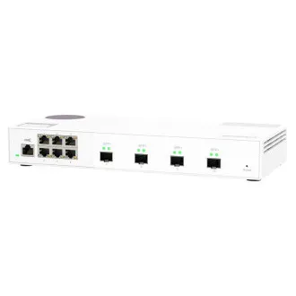 QNAP Managed Switch QSW-M2106-4S (6x 2,5 GbE RJ45 és 4x 10 GbE SFP ) QNAP Managed Switch QSW-M2106-4S (6x 2,5 GbE RJ45 és 4x 10 GbE SFP )