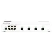 QNAP Managed Switch QSW-M2106-4S (6x 2,5 GbE RJ45 és 4x 10 GbE SFP )