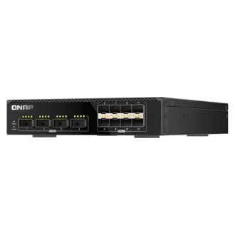 QNAP menedzselt switch QSW-M7308R-4X (4x 100GbE portok 8x 25GbE portok, félszélesség) QNAP menedzselt switch QSW-M7308R-4X (4x 100GbE portok 8x 25GbE portok, félszélesség)