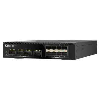 QNAP menedzselt switch QSW-M7308R-4X (4x 100GbE portok 8x 25GbE portok, félszélesség) QNAP menedzselt switch QSW-M7308R-4X (4x 100GbE portok 8x 25GbE portok, félszélesség)
