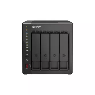 QNAP NVR QVP-41C (4 magos 2.6GHz, 8GB RAM, 4xSATA, 2x2.5GbE, 2xM.2 slot, 2xHDMI, kamerák: 8 (max 24))