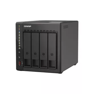 QNAP NVR QVP-41C (4 magos 2.6GHz, 8GB RAM, 4xSATA, 2x2.5GbE, 2xM.2 slot, 2xHDMI, kamerák: 8 (max 24))