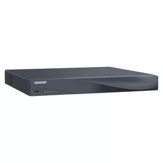 QNAP TVR-AI200-16CH-16P - Intelligens NVR felvevő és menedzselt PoE switch (16 port) egy megoldásban