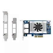 QNAP QXG-10G2T-X710 - kétportos 10GbE (Intel X710) bővítőkártya PC-hez és QNAP NAS-hoz