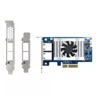 QNAP QXG-10G2T-X710 - kétportos 10GbE (Intel X710) bővítőkártya PC-hez és QNAP NAS-hoz QNAP QXG-10G2T-X710 - kétportos 10GbE (Intel X710) bővítőkártya PC-hez és QNAP NAS-hoz