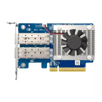 QNAP QXG-10G2SF-NXE - 2x 10GbE SFP , alacsony profil, PCIe Gen3 x8