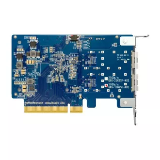 QNAP QXG-10G2SF-NXE - 2x 10GbE SFP , alacsony profil, PCIe Gen3 x8