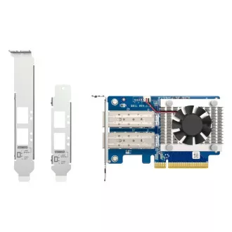 QNAP QXG-10G2SF-NXE - 2x 10GbE SFP , alacsony profil, PCIe Gen3 x8