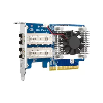 QNAP QXG-10G2SF-NXE - 2x 10GbE SFP , alacsony profil, PCIe Gen3 x8