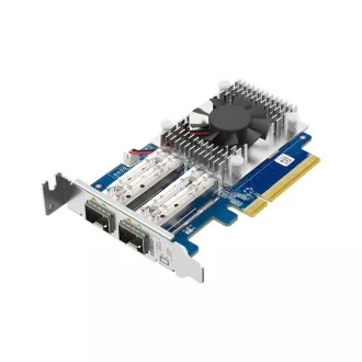 QNAP QXG-10G2SF-NXE - 2x 10GbE SFP , alacsony profil, PCIe Gen3 x8