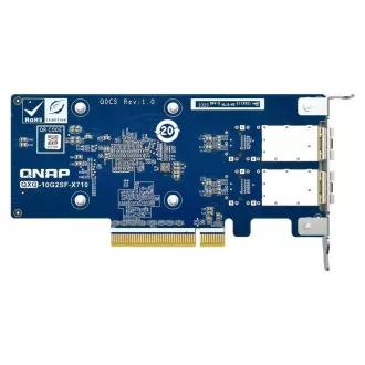 QNAP QXG-10G2SF-X710 - 2x 10GbE SFP , PCIe Gen3 x8