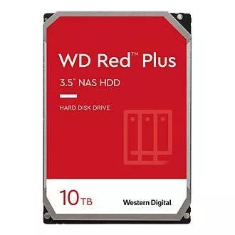 QNAP WD, HDD, Red Plus, SATA III, 3,5 hüvelyk, 10TB, WD100EFGX