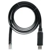 QNAP - USB-RJ45 1,8 m hosszú konzol kábel
