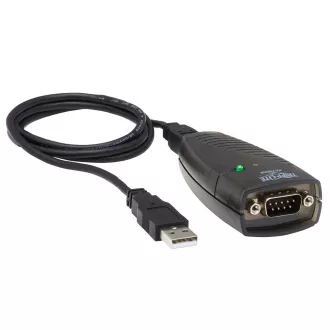 Adapter USB-A/RS232 (DB9), hím/férfi, 0,91m