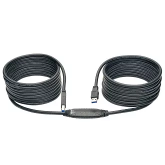 USB-A/USB-B, USB 3.0, aktív szupergyors átjátszó (hím/női), 7,62m USB-A/USB-B, USB 3.0, aktív szupergyors átjátszó (hím/női), 7,62m