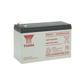 Akkumulátor YUASA NPW45-12 (12V; 45W/cella; 9Ah; faston F2) Akkumulátor YUASA NPW45-12 (12V; 45W/cella; 9Ah; faston F2)