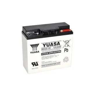 Akkumulátor YUASA REC22-12I (12V; 22Ah; ciklikus)