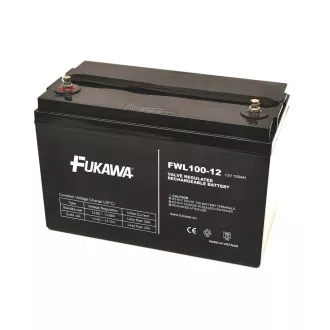FUKAWA FWL100-12 akkumulátor (12V 100Ah, 10 év)