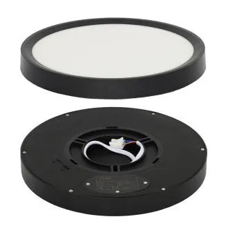 NOMY LED 18W BLACK lámpatest fényhőmérséklet-szabályozással NOMY LED 18W BLACK lámpatest fényhőmérséklet-szabályozással