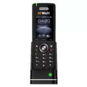 WELL RTX8630 IP DECT kézibeszélő az RTX8660-hoz,2" bar.LCD,8 prog.tl.