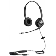 WELL Mairdi MRD-805D USB, kétfüles fejhallgató (USB hangerőszabályzóval)