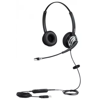 WELL Mairdi MRD-805D USB, kétfüles fejhallgató (USB hangerőszabályzóval)