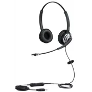 WELL Mairdi MRD-805D USB, kétfüles fejhallgató (USB hangerőszabályzóval)