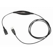 WELL Mairdi MRD-USB001 Mairdi átmenőcsatlakozó, USB-vel és hangerő-szabályzóval