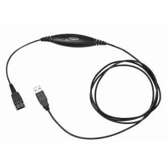 WELL Mairdi MRD-USB001 Mairdi átmenőcsatlakozó, USB-vel és hangerő-szabályzóval